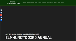 Desktop Screenshot of elmhurststpatsparade.com